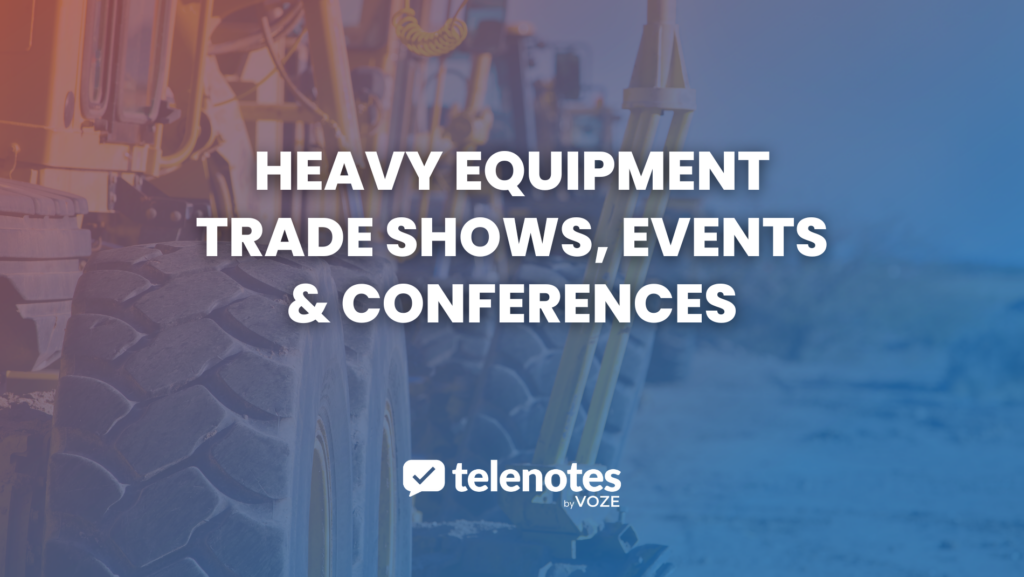 9 MustAttend Heavy Equipment Industry Events in 2023 and 2024 Telenotes